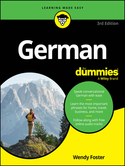 Title details for German For Dummies by Wendy Foster - Wait list